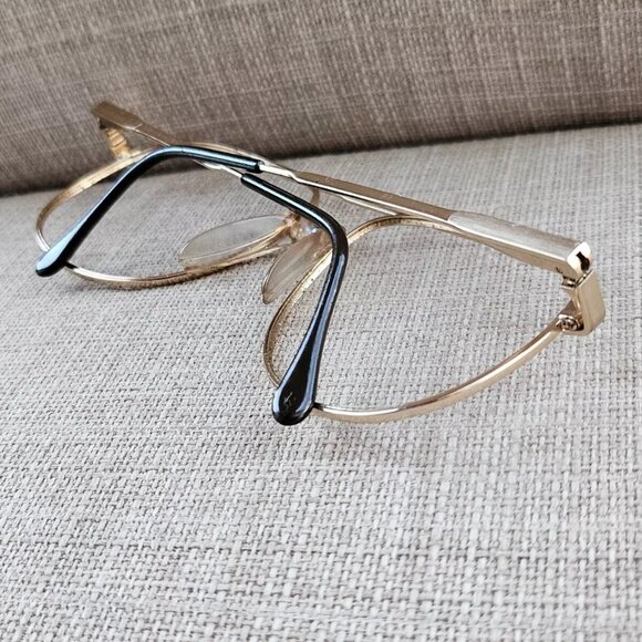 Luxottica Staurt Men Eyeglasses GEP 58[]17 140 Glasses Made in Italy - Picture 4 of 11